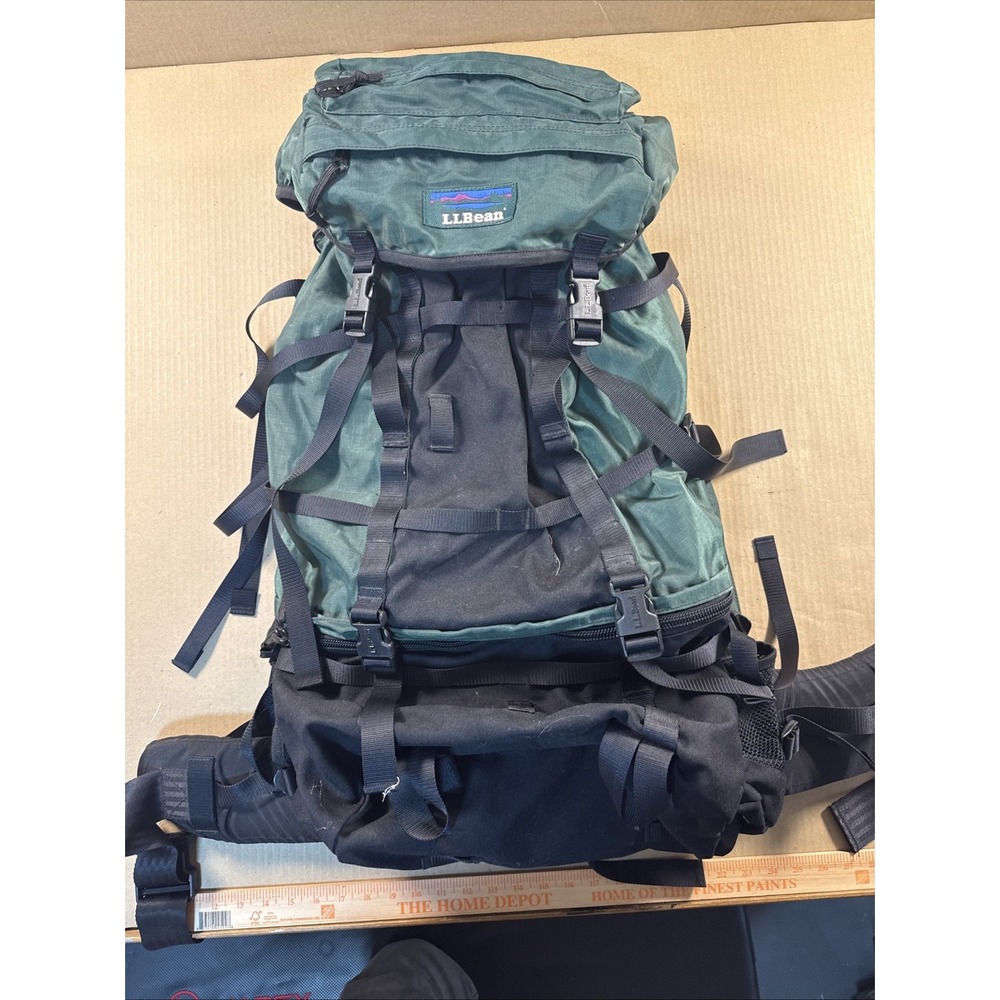 VTG LL BEAN Top Loading Camping Backpack Trail Trek Bag Outdoors Pack Bug Out